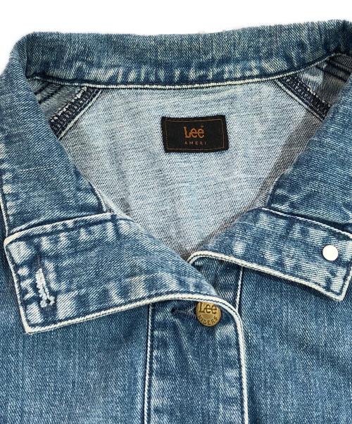 LEE（リー）LEE (リー) AMERI (アメリ) OVERSIZE DENIM JACKET インディゴ サイズ:SIZE Mの古着・服飾アイテム