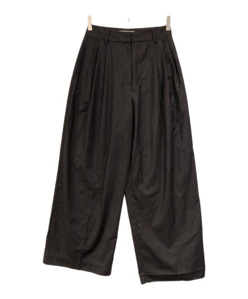 TODAYFUL（トゥデイフル）TODAYFUL (トゥデイフル) Lightweight Tuck Trousers ブラウン サイズ:SIZE 36の古着・服飾アイテム