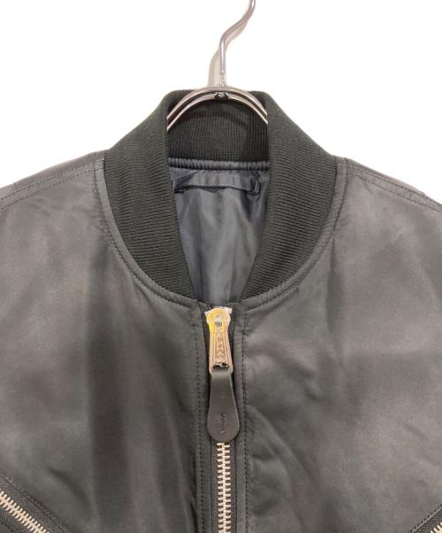 ALPHA（アルファ）ALPHA (アルファ) JOURNAL STANDARD (ジャーナルスタンダード) BLACK FADE MA-1 ブラック サイズ:SIZE Mの古着・服飾アイテム