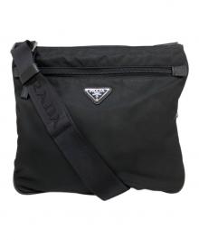 PRADA（プラダ）の古着「リナイロンショルダーバッグ」｜ブラック