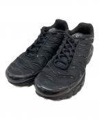 NIKEナイキ）の古着「AIR MAX PLUS BLACK」｜ブラック