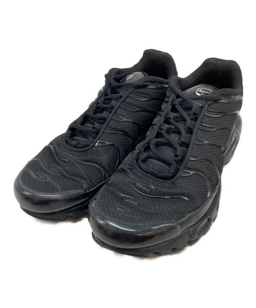 NIKE（ナイキ）NIKE (ナイキ) AIR MAX PLUS BLACK ブラック サイズ:26.5㎝の古着・服飾アイテム