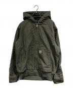 CarHarttカーハート）の古着「WASHED DUCK INSULATED ACTIVE JACKET」｜カーキ
