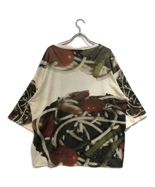 DOLCE & GABBANA（ドルチェ＆ガッバーナ）DOLCE & GABBANA (ドルチェ＆ガッバーナ) プリントTシャツ ベージュ サイズ:48の古着・服飾アイテム