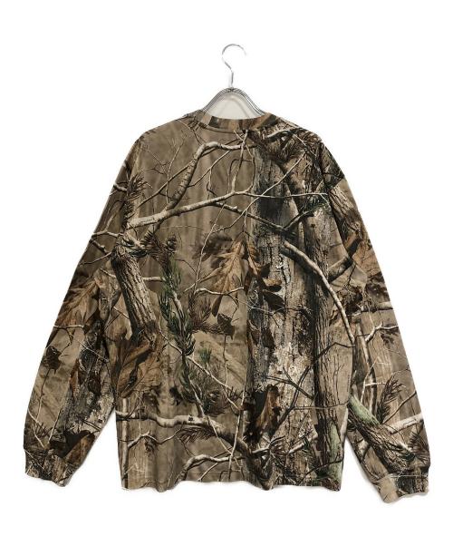 SUPREME（シュプリーム）SUPREME (シュプリーム) Small Box L/S Tee Realtree AP Camo ベージュ サイズ:SIZE Mの古着・服飾アイテム