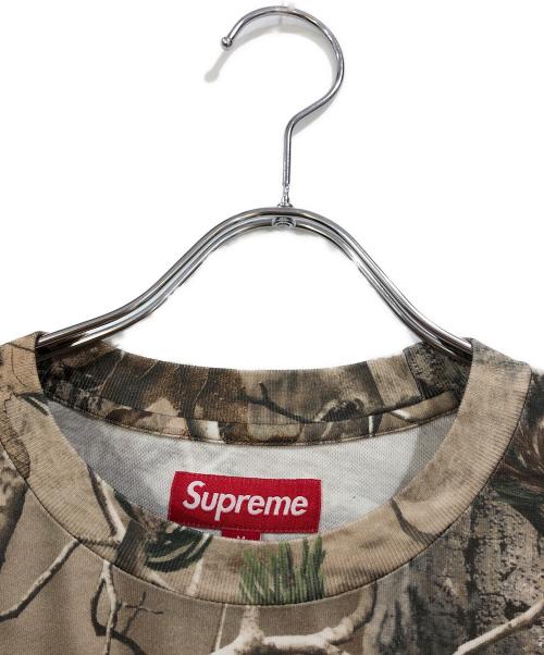SUPREME（シュプリーム）SUPREME (シュプリーム) Small Box L/S Tee Realtree AP Camo ベージュ サイズ:SIZE Mの古着・服飾アイテム