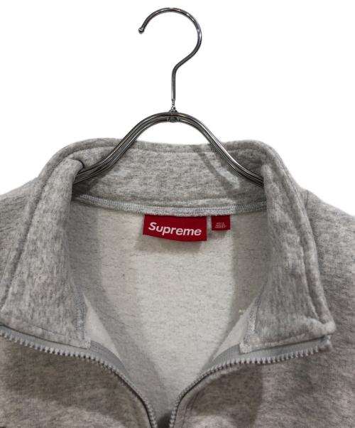 SUPREME（シュプリーム）SUPREME (シュプリーム) Crest Applique Half Zip Pullover グレー サイズ:SIZE Mの古着・服飾アイテム