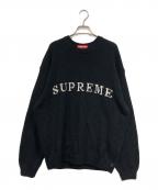 SUPREMEシュプリーム）の古着「logo sweater」｜ブラック
