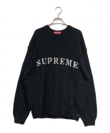 SUPREME（シュプリーム）の古着「logo sweater」｜ブラック