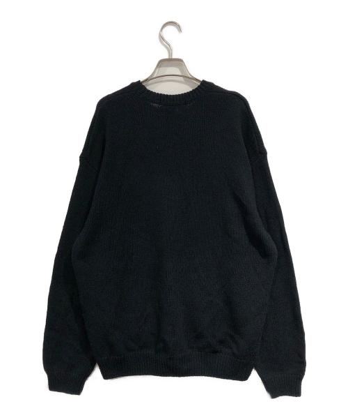 SUPREME（シュプリーム）Supreme (シュプリーム) logo sweater ブラック サイズ:SIZE Lの古着・服飾アイテム