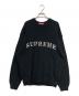 Supreme（シュプリーム）の古着「logo sweater」｜ブラック
