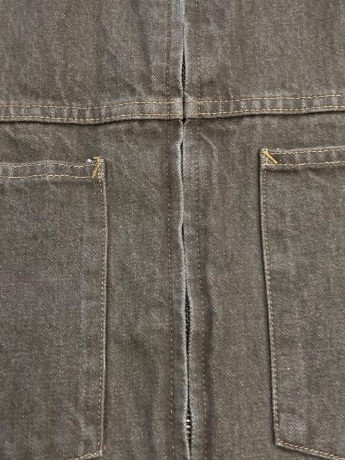 PWA（プア）PWA (プア) DENIMU ZIP-UP JKT ベージュ サイズ:SIZE Mの古着・服飾アイテム