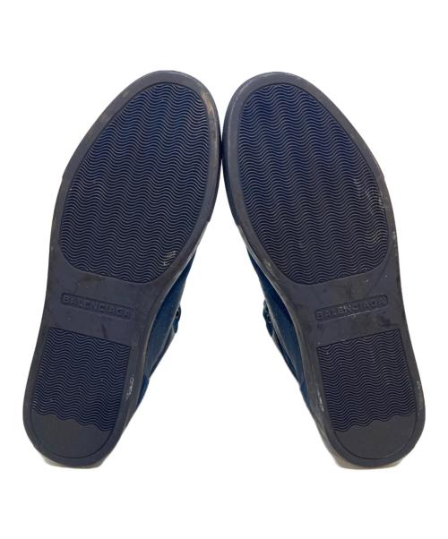 BALENCIAGA（バレンシアガ）BALENCIAGA (バレンシアガ) ハイカットスニーカー ネイビー サイズ:39の古着・服飾アイテム