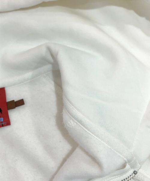 Heaven by Marc Jacobs（ヘブンバイマークジェイコブス）Heaven by Marc Jacobs (ヘブンバイマークジェイコブス) I FEEL ANGRY ZIP UP ホワイト サイズ:SIZE Sの古着・服飾アイテム