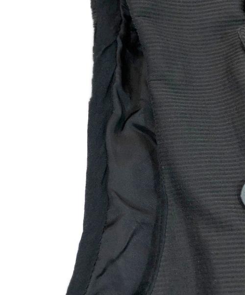 RICK OWENS（リックオウエンス）RICK OWENS (リックオウエンス) ロングジレ ブラック サイズ:SIZE 40の古着・服飾アイテム