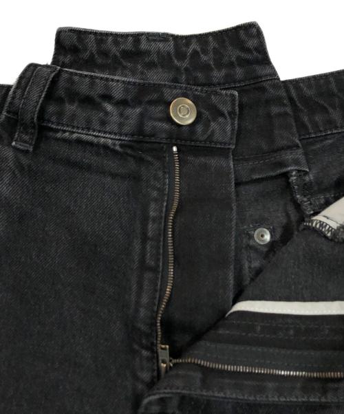 Maison Margiela（メゾンマルジェラ）Maison Margiela (メゾンマルジェラ) BIAS CUT WIDE FLARE DENIM PANTS ブラック サイズ:SIZE 40の古着・服飾アイテム