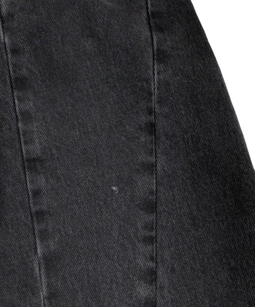 Maison Margiela（メゾンマルジェラ）Maison Margiela (メゾンマルジェラ) BIAS CUT WIDE FLARE DENIM PANTS ブラック サイズ:SIZE 40の古着・服飾アイテム