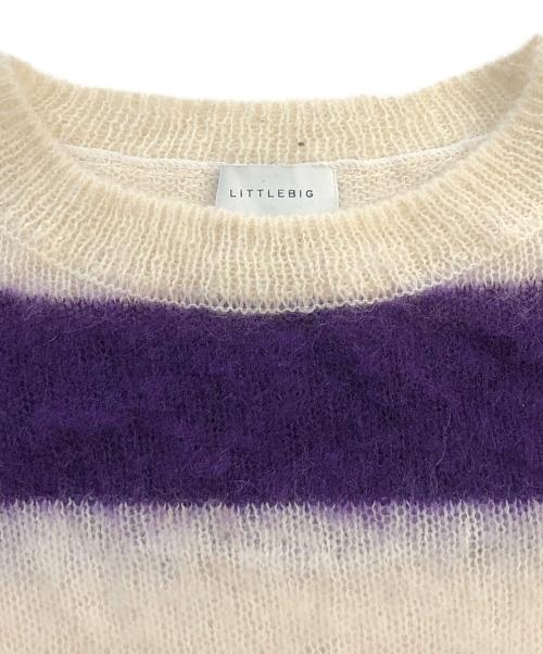 LITTLEBIG（リトルビッグ）LITTLEBIG (リトルビッグ) Mohair Knit ベージュ サイズ:SIZE Mの古着・服飾アイテム