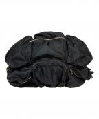 Mikio Sakabeミキオサカベ）の古着「7pockets bag 7ポケットショルダーバッグ」｜ブラック
