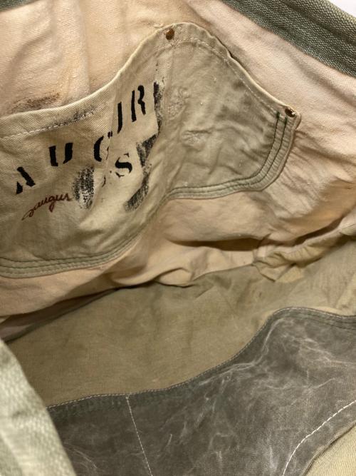 J.AUGUR DESIGN（ジュディーオウガーデザイン）J.AUGUR DESIGN (ジュディーオウガーデザイン) ヴィンテージ加工ショルダーバッグ グリーンの古着・服飾アイテム