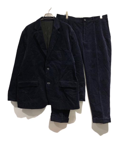 AKM（エーケーエム）AKM (エーケーエム) ストレッチコーデュロイセットアップ ネイビー サイズ:SIZE XXLの古着・服飾アイテム