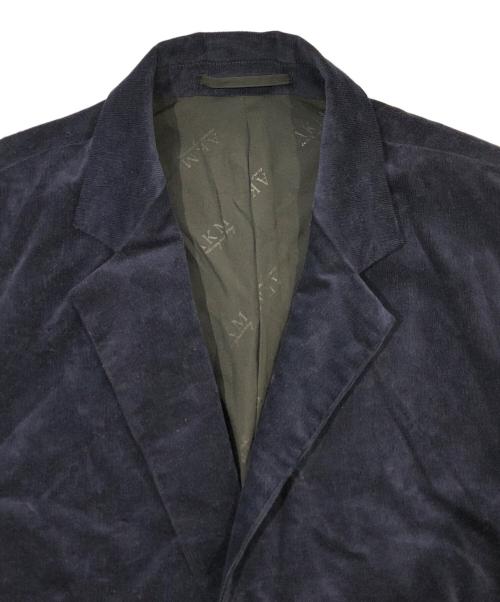 AKM（エーケーエム）AKM (エーケーエム) ストレッチコーデュロイセットアップ ネイビー サイズ:SIZE XXLの古着・服飾アイテム