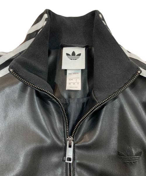 adidas（アディダス）adidas (アディダス) プレザー3Sトラックトップ ブラック サイズ:Ｍの古着・服飾アイテム