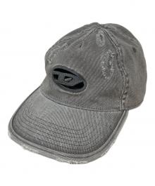 DIESEL（ディーゼル）の古着「ベースボールキャップ」｜グレー