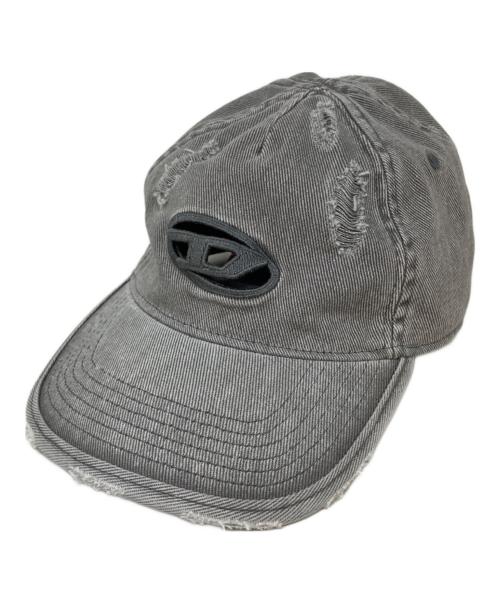 DIESEL（ディーゼル）DIESEL (ディーゼル) ベースボールキャップ グレー サイズ:SIZE Freeの古着・服飾アイテム