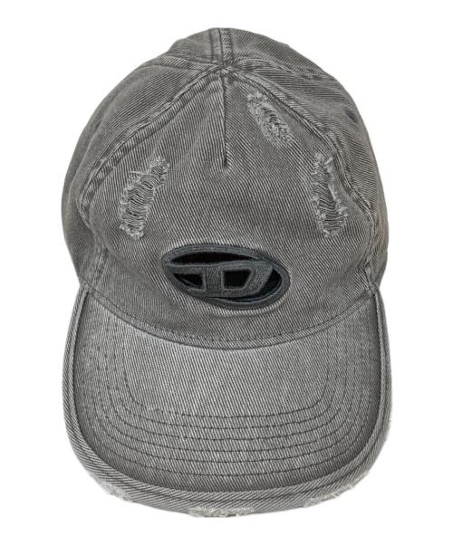 DIESEL（ディーゼル）DIESEL (ディーゼル) ベースボールキャップ グレー サイズ:SIZE Freeの古着・服飾アイテム