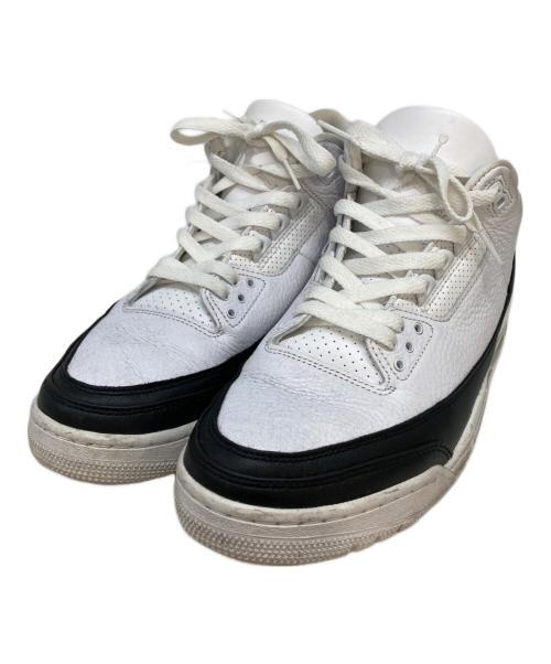 NIKE（ナイキ）NIKE (ナイキ) FRAGMENT DESIGN (フラグメントデザイン) AIR JORDAN 3 RETRO SP ブラック サイズ:27.5cmの古着・服飾アイテム