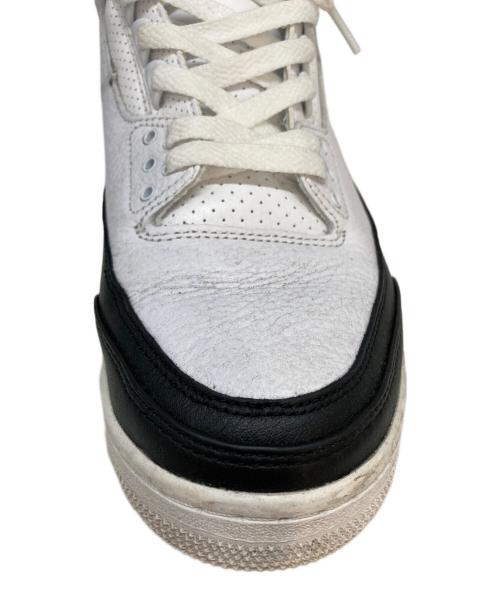 NIKE（ナイキ）NIKE (ナイキ) FRAGMENT DESIGN (フラグメントデザイン) AIR JORDAN 3 RETRO SP ブラック サイズ:27.5cmの古着・服飾アイテム