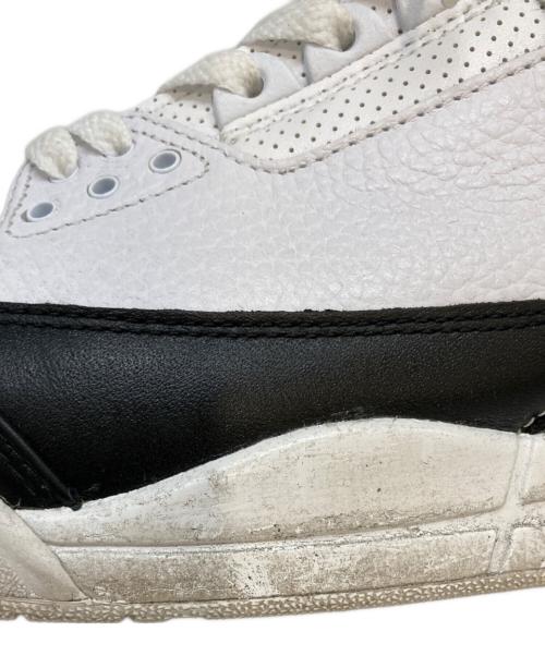 NIKE（ナイキ）NIKE (ナイキ) FRAGMENT DESIGN (フラグメントデザイン) AIR JORDAN 3 RETRO SP ブラック サイズ:27.5cmの古着・服飾アイテム