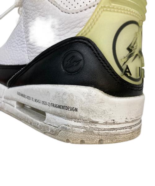 NIKE（ナイキ）NIKE (ナイキ) FRAGMENT DESIGN (フラグメントデザイン) AIR JORDAN 3 RETRO SP ブラック サイズ:27.5cmの古着・服飾アイテム