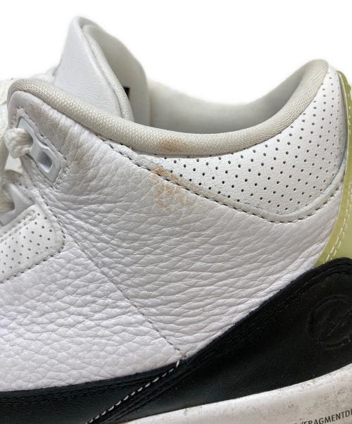 NIKE（ナイキ）NIKE (ナイキ) FRAGMENT DESIGN (フラグメントデザイン) AIR JORDAN 3 RETRO SP ブラック サイズ:27.5cmの古着・服飾アイテム