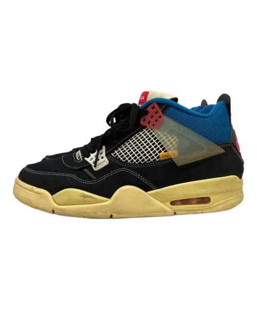 NIKE（ナイキ）NIKE (ナイキ) UNION (ユニオン) AIR JORDAN 4 RETRO SP ブラック サイズ:28㎝の古着・服飾アイテム