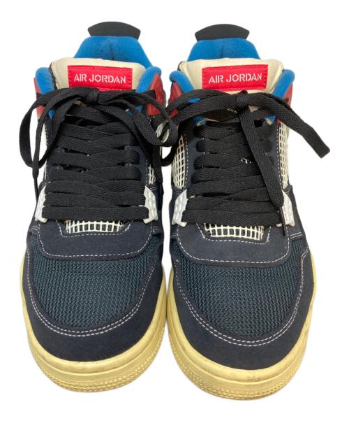 NIKE（ナイキ）NIKE (ナイキ) UNION (ユニオン) AIR JORDAN 4 RETRO SP ブラック サイズ:28㎝の古着・服飾アイテム