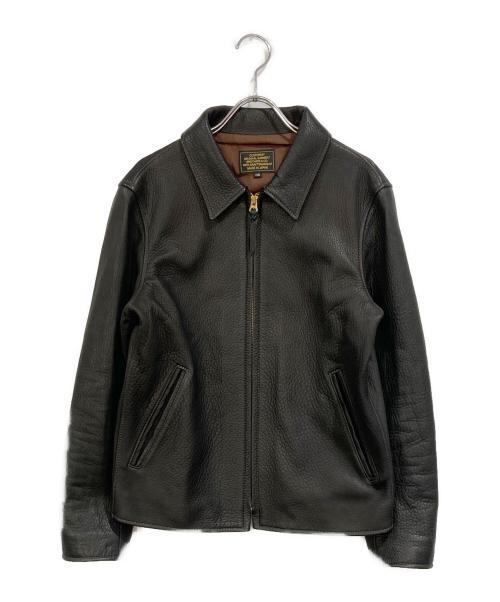 ORIGINAL GARMENT BROTHERS（オリジナル ガーメント ブラザーズ）ORIGINAL GARMENT BROTHERS (オリジナル ガーメント ブラザーズ) Y’2 LEATHER (ワイツーレザー) OG-2シングルレザージャケット ブラック サイズ:SIZE Mの古着・服飾アイテム