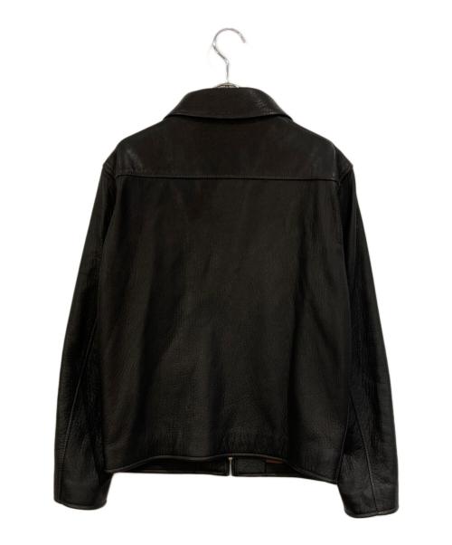 ORIGINAL GARMENT BROTHERS（オリジナル ガーメント ブラザーズ）ORIGINAL GARMENT BROTHERS (オリジナル ガーメント ブラザーズ) Y’2 LEATHER (ワイツーレザー) OG-2シングルレザージャケット ブラック サイズ:SIZE Mの古着・服飾アイテム