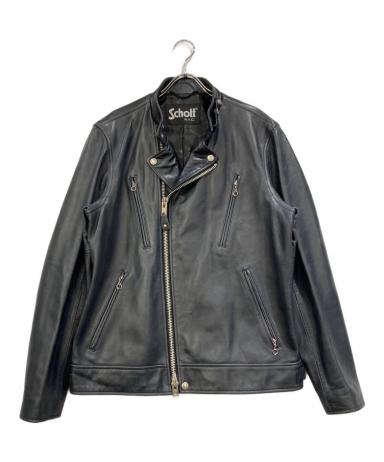 ゆ*様 【訳アリ特価】Made in USA・ヴィンテージ・ショット・ダブルライ 中古・古着通販】Schott (ショット) ダブルライダースジャケット