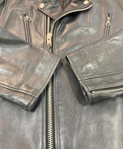 Schott（ショット）Schott (ショット) ダブルライダースジャケット ネイビー サイズ:ＸＬの古着・服飾アイテム