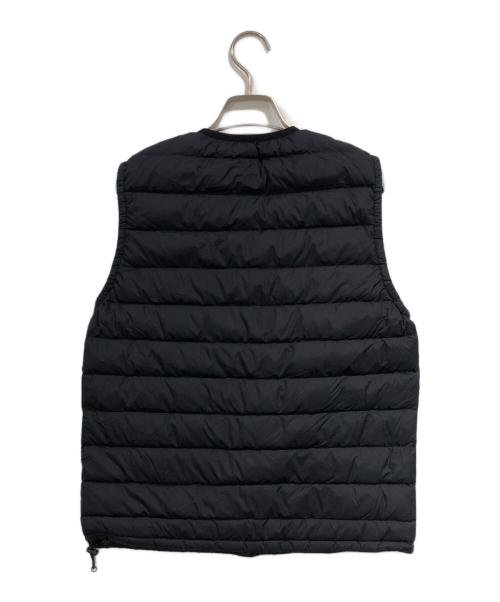 DANTON（ダントン）DANTON (ダントン) クルーネック キルティング インナーダウン ブラック サイズ:SIZE XSの古着・服飾アイテム