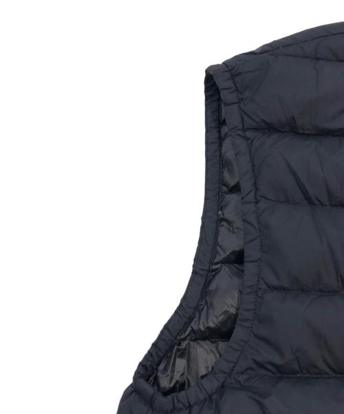 DANTON（ダントン）DANTON (ダントン) クルーネック キルティング インナーダウン ブラック サイズ:SIZE XSの古着・服飾アイテム