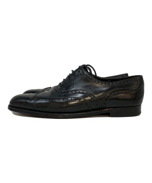 Crockett & Jones（クロケット＆ジョーンズ）Crockett & Jones (クロケット＆ジョーンズ) ウィングチップシューズ ブラック サイズ:SIZE 6 1/2 Dの古着・服飾アイテム