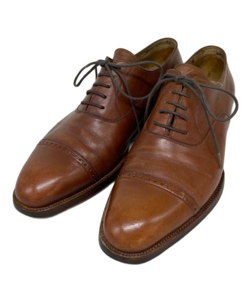 BONORA（ボノーラ）BONORA (ボノーラ) ストレートチップシューズ ブラウン サイズ:SIZE 6 1/2の古着・服飾アイテム