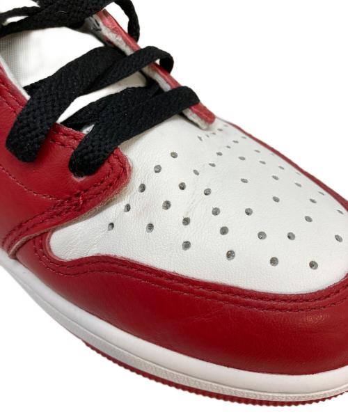 NIKE（ナイキ）NIKE (ナイキ) Air Jordan 1 Retro Low OG レッド×ホワイト サイズ:28㎝の古着・服飾アイテム