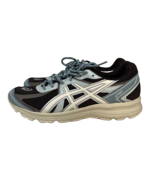 asics（アシックス）asics (アシックス) KITH (キス) Jog 100S Espresso Vanilla Iceスニーカー ブラウン×ブルー サイズ:SIZE 28.5cmの古着・服飾アイテム