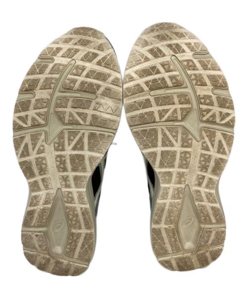 asics（アシックス）asics (アシックス) KITH (キス) Jog 100S Espresso Vanilla Iceスニーカー ブラウン×ブルー サイズ:SIZE 28.5cmの古着・服飾アイテム