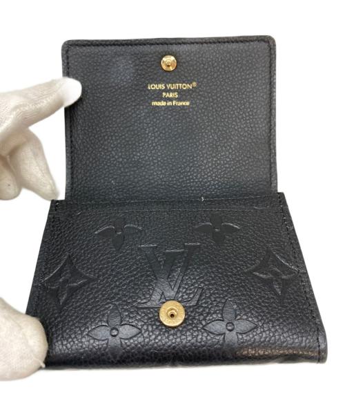 LOUIS VUITTON（ルイ ヴィトン）LOUIS VUITTON (ルイ ヴィトン) カードケース ネイビーの古着・服飾アイテム