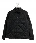 PRADAプラダ）の古着「Cashmere Padded Shirt Jacket」｜ブラック